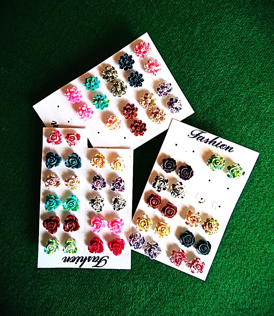 Stud Earrings Pack